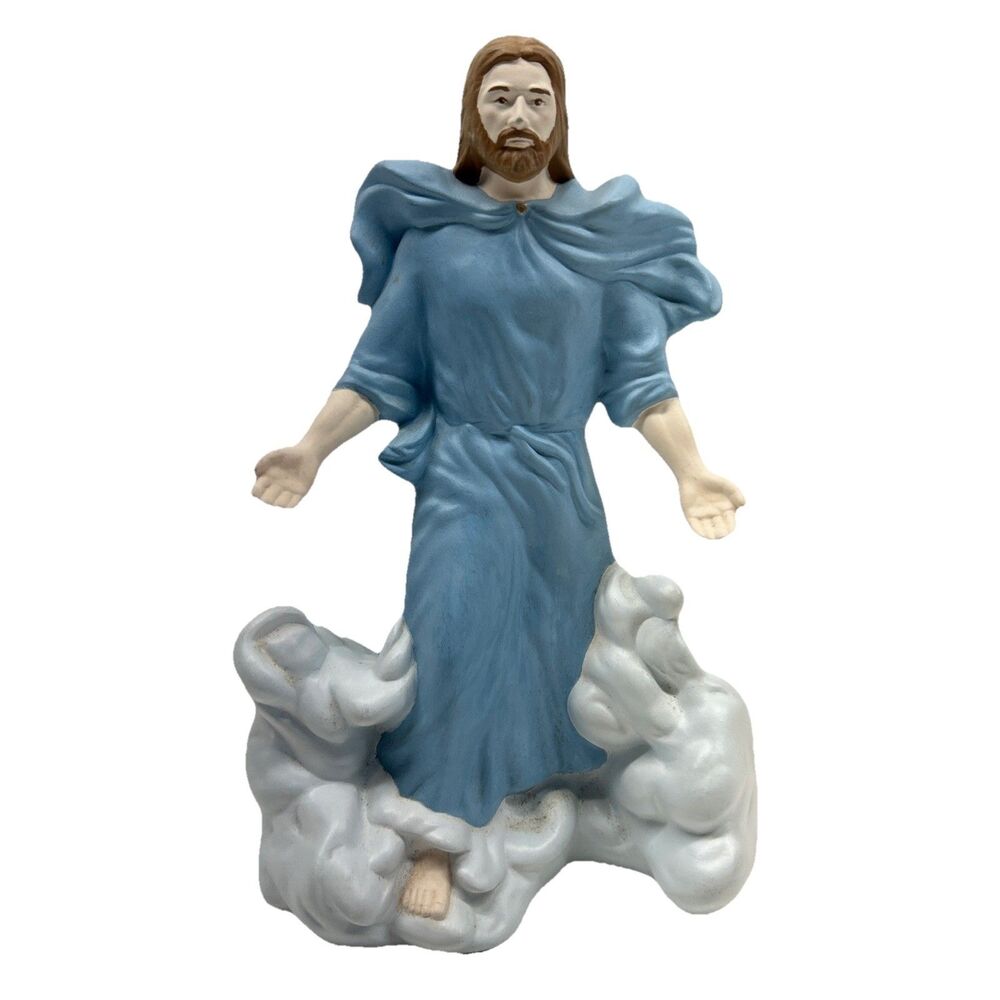 Vintage 1992 10.5” Jesus On The Clouds - Transfiguration - Christian/Catholic